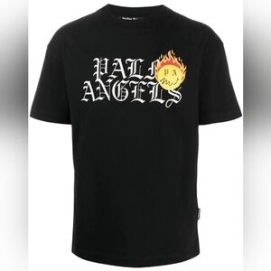 PALM Angels Smiley Edition Burning Head T shirt top
